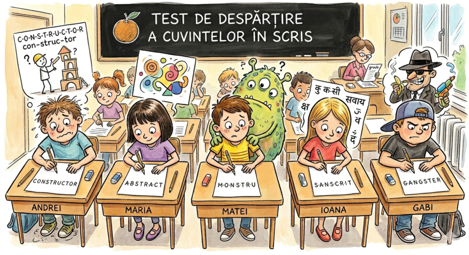 Despărțirea cuvintelor în scris